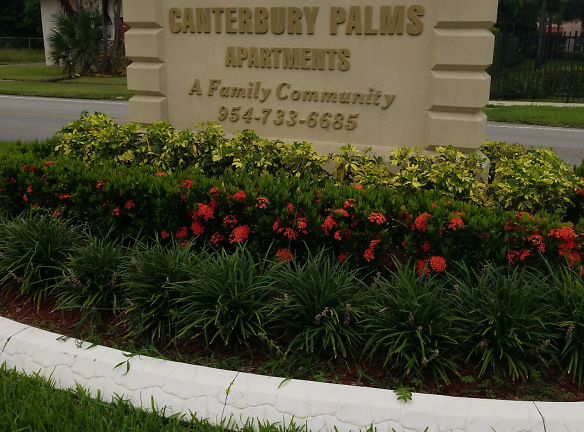 Canterbury Palms Apartments - Lauderdale Lakes, FL