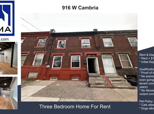 916 W Cambria St - Philadelphia, PA