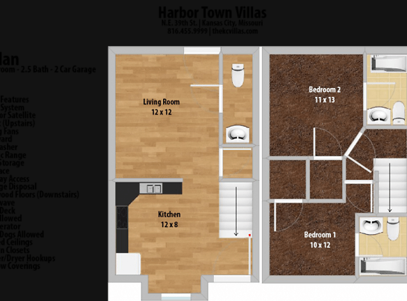 HTV - HARBORTOWN VILLAS, LLC Apartments - Kansas City, MO