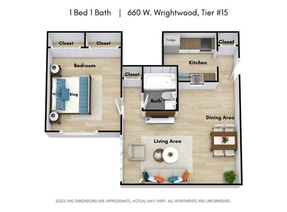 660 W Wrightwood Ave unit CL-515 - Chicago, IL