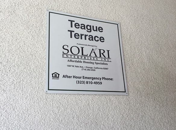 Teague Terrace Apartments - Los Angeles, CA