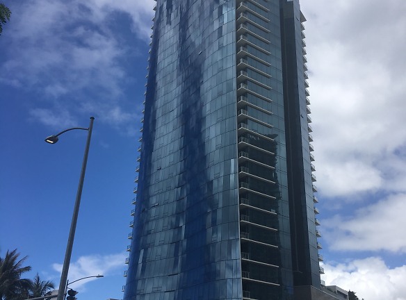 Waiea Luxury Condominium Tower Structured Parking Apartments - Honolulu, HI