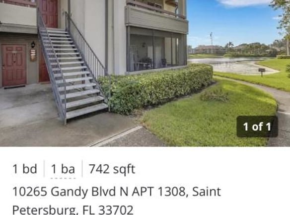 10263 Gandy Blvd N unit 1007 - Saint Petersburg, FL