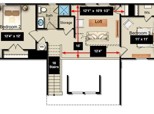 residence 4 -2nd floor -floorplan - sq footage (1).JPG
