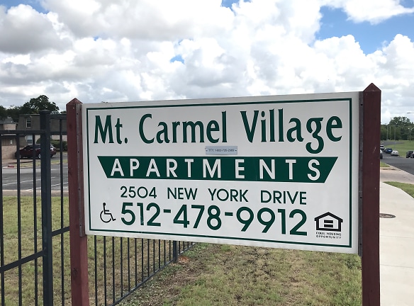 Mt. Carmel Village Apartments - Austin, TX