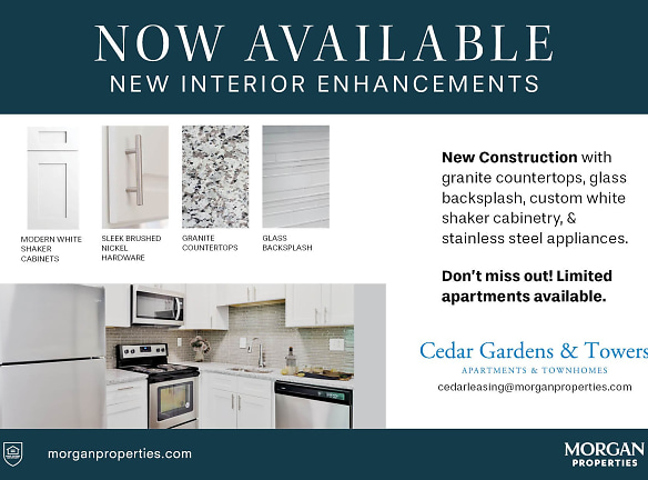 Cedar Gardens & Towers Apartments & Townhomes - Windsor Mill, MD