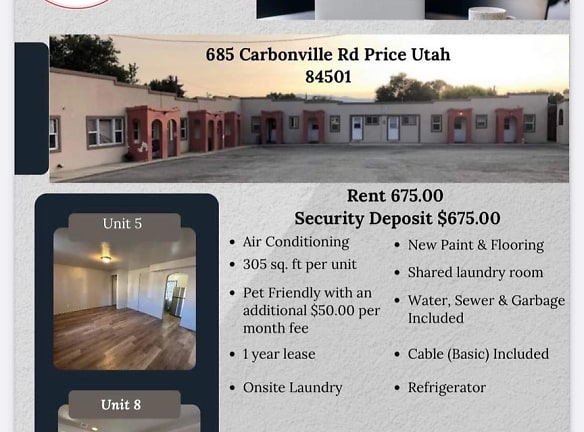 685 N Carbonville Rd - Price, UT