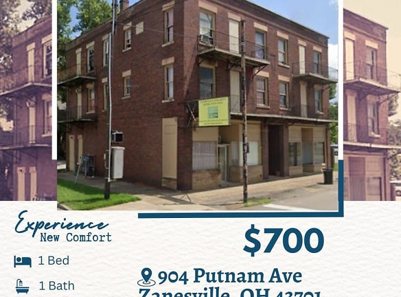 906 Putnam Ave unit 3 - Zanesville, OH