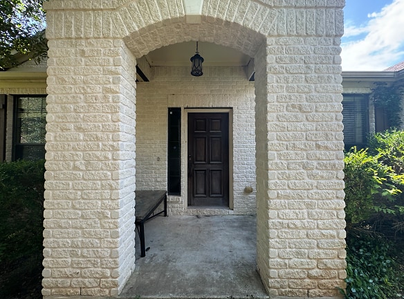 Front door and porch