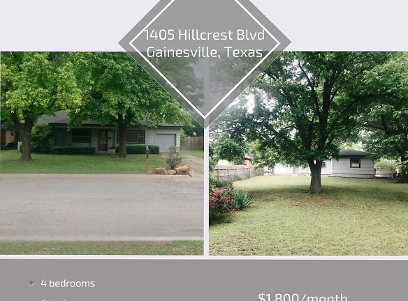 1405 Hillcrest Blvd - Gainesville, TX