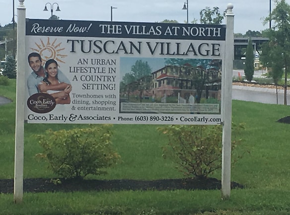 Tuscan Village Residential Buildings/Garage/Pool Apartments - Salem, NH