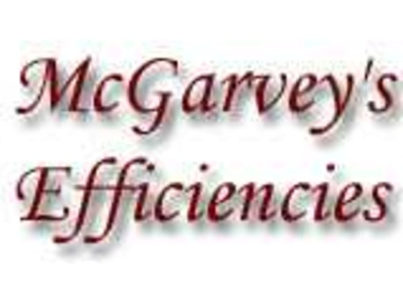 McGarvey's Efficiencies - Statesboro, GA