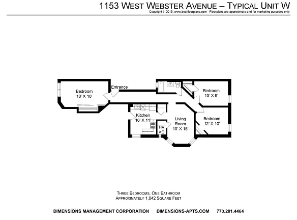 1151 W Webster Ave unit 11533W - Chicago, IL