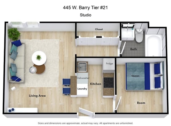 445 W Barry Ave unit CL-521 - Chicago, IL