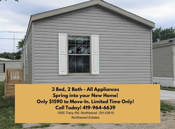 Limited Time Only! Save $2K and Get 1 Month of Lot Rent Free! Call Today! 419-964-6639 1905 Tracy Rd, Northwood, OH 43619 Northwood Estates (7).png