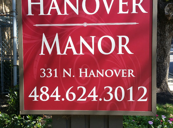 Hanover Manor 331 N. Hanover Apartments - Pottstown, PA