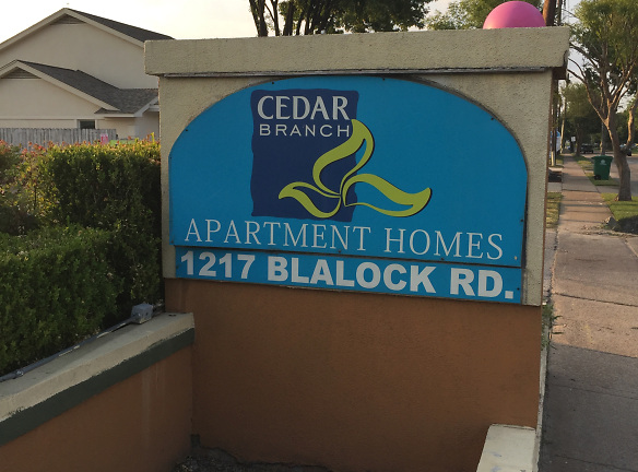 Cedar Branch Apartment Homes - Houston, TX